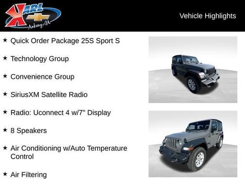 2023 Jeep Wrangler Sport S