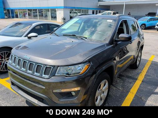 Crystal Metallic 2021 Jeep Compass Latitude