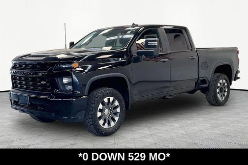 Black Metallic 2022 Chevrolet Silverado 2500 Custom