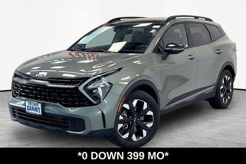 Green 2023 Kia Sportage X-Line