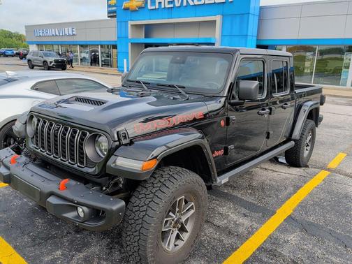 Black Clearcoat 2024 Jeep Gladiator Mojave X
