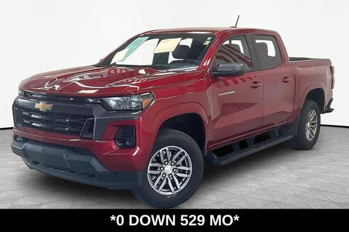 Radiant Red 2024 Chevrolet Colorado LT