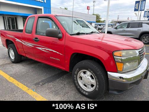 Red 2004 GMC Canyon SL