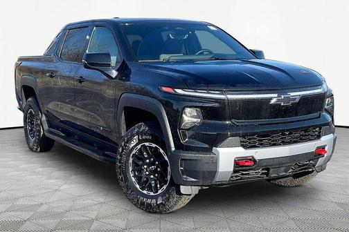Black 2026 Chevrolet Silverado EV Trail Boss