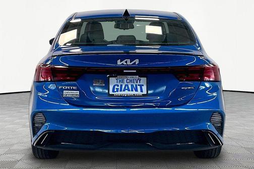 Blue 2022 Kia Forte GT-Line