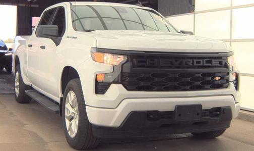 Summit White 2024 Chevrolet Silverado 1500 Custom
