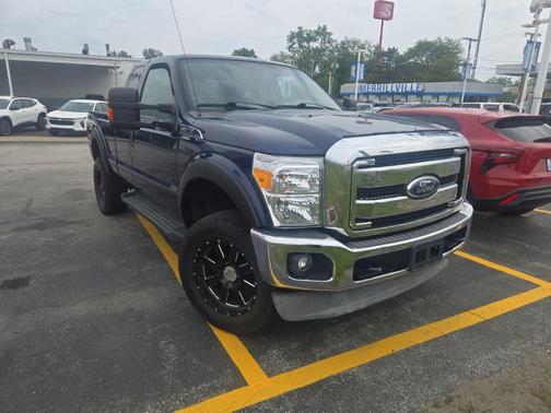 DARK BLUE PEARL METALLIC 2012 Ford F-250 XLT