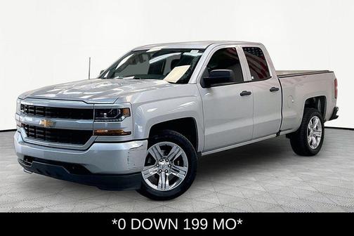 Silver Ice Metallic 2016 Chevrolet Silverado 1500 Custom