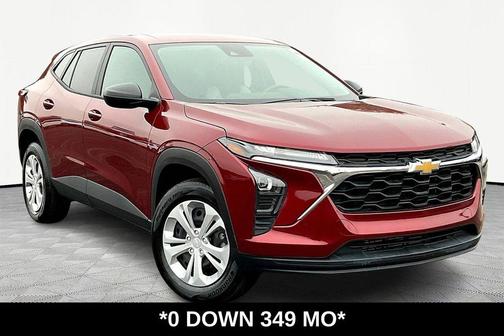 Crimson 2025 Chevrolet Trax LS