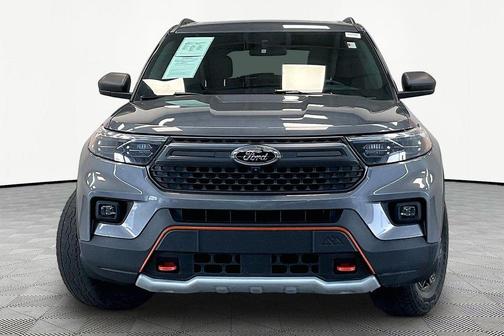Gray Metallic 2022 Ford Explorer Timberline