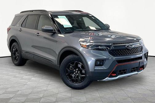 Gray Metallic 2022 Ford Explorer Timberline