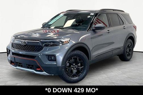 Gray Metallic 2022 Ford Explorer Timberline