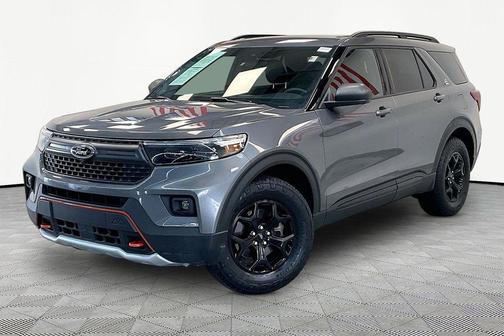 Gray Metallic 2022 Ford Explorer Timberline