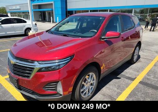 Cherry Red 2022 Chevrolet Equinox 1LT