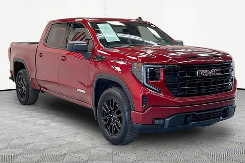 Volcanic Red 2023 GMC Sierra 1500 Elevation