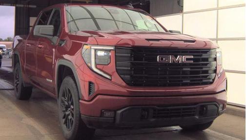 Volcanic Red 2023 GMC Sierra 1500 Elevation