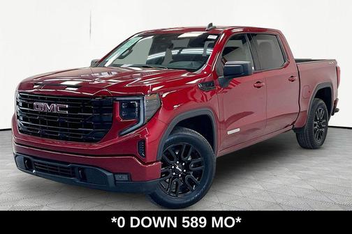 Volcanic Red 2023 GMC Sierra 1500 Elevation