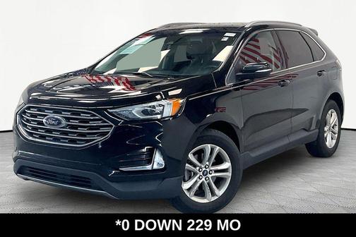 Black 2020 Ford Edge SEL