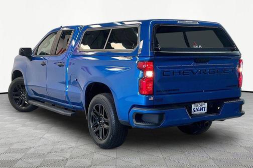 Glacier Blue Metallic 2023 Chevrolet Silverado 1500 Custom