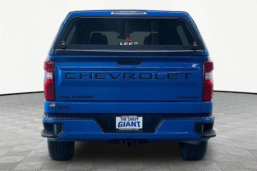 Glacier Blue Metallic 2023 Chevrolet Silverado 1500 Custom