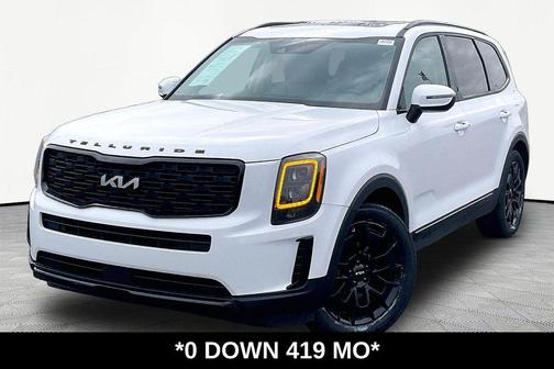 Glacial White Pearl 2022 Kia Telluride EX