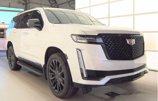 Crystal White 2024 Cadillac Escalade Premium Luxury