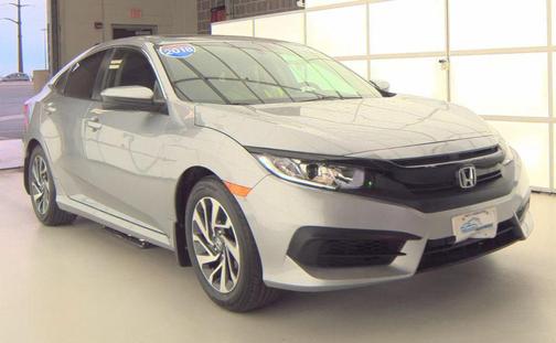 Lunar Silver Metallic 2018 Honda Civic EX