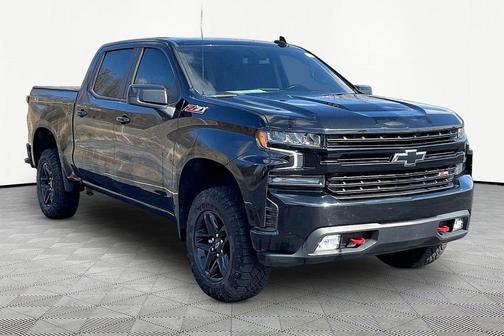 Black 2021 Chevrolet Silverado 1500 LT Trail Boss