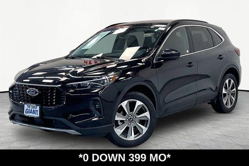 Black 2024 Ford Escape Platinum