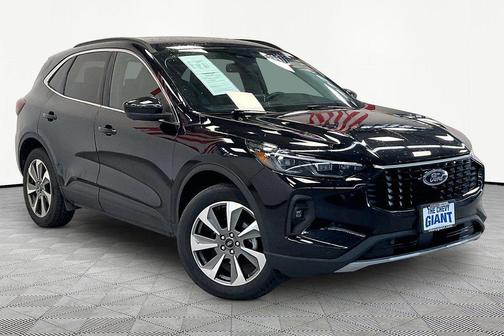 Black 2024 Ford Escape Platinum