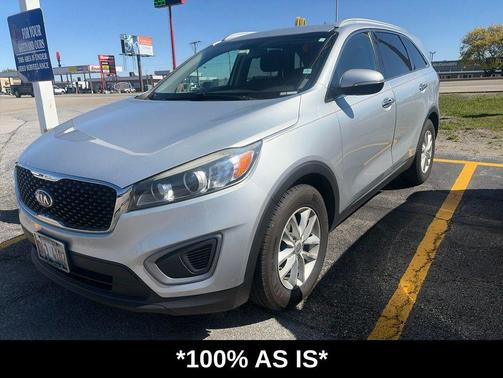 Sparkling Silver 2016 Kia Sorento LX