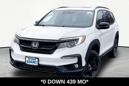 Platinum White Pearl 2022 Honda Pilot AWD TrailSport