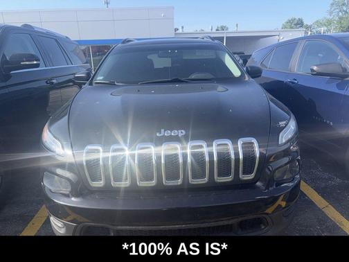 Brilliant Black Crystal Pearlcoat 2016 Jeep Cherokee Sport