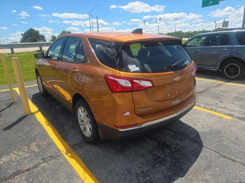 Orange 2018 Chevrolet Equinox LS