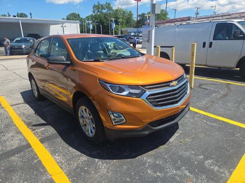 Orange 2018 Chevrolet Equinox LS