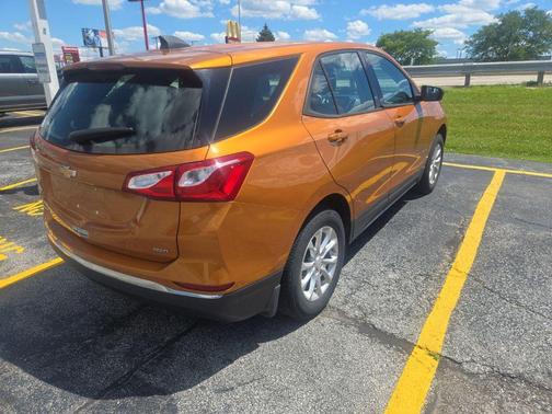Orange 2018 Chevrolet Equinox LS