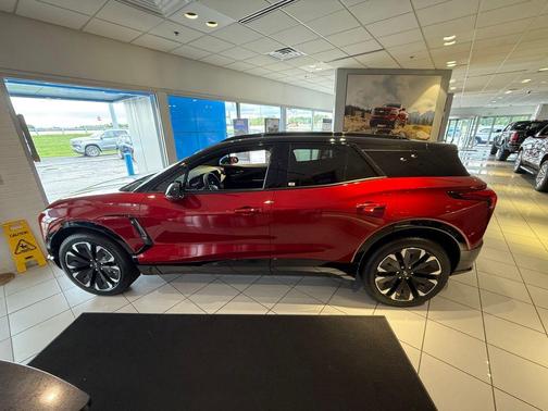 Radiant Red Tintcoat 2025 Chevrolet Blazer EV RWD RS