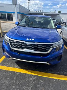 Neptune Blue 2022 Kia Seltos LX