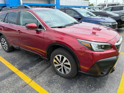 Crimson Red Pearl 2022 Subaru Outback Premium