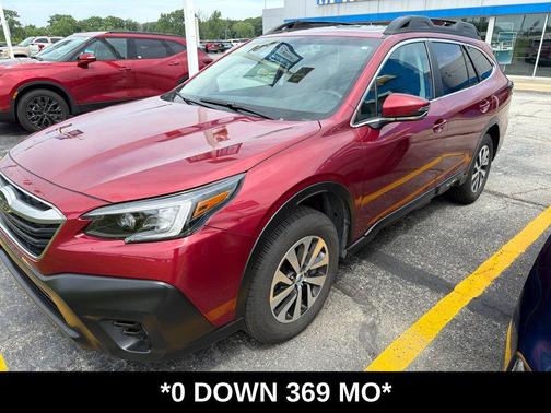 Crimson Red Pearl 2022 Subaru Outback Premium