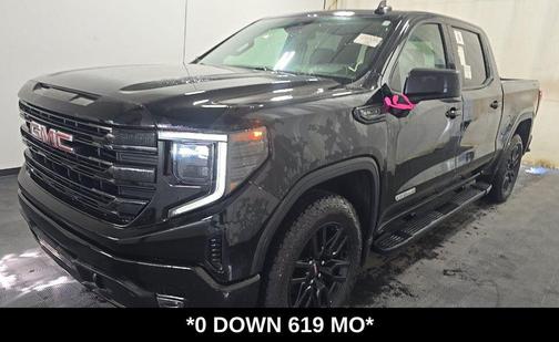 Onyx Black 2023 GMC Sierra 1500 Elevation