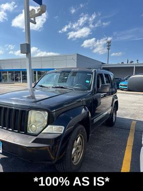Brilliant Black Crystal Pearl 2008 Jeep Liberty Sport