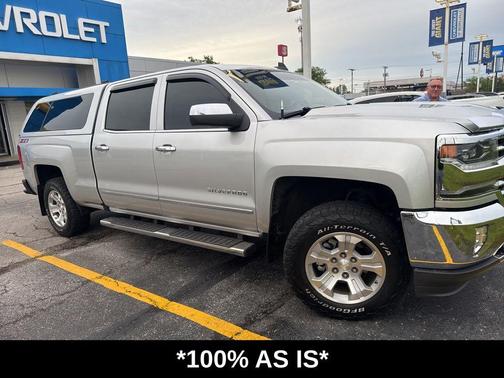 Silver Ice Metallic 2018 Chevrolet Silverado 1500 LTZ