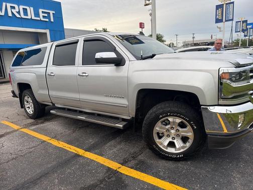 Silver Ice Metallic 2018 Chevrolet Silverado 1500 LTZ