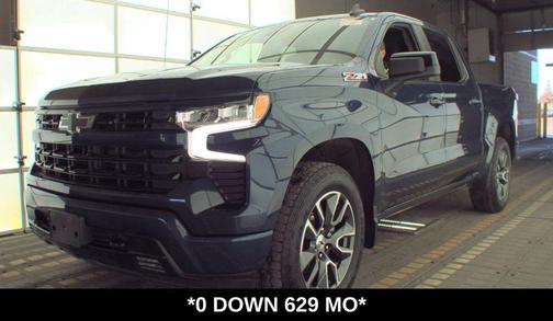 Blue Metallic 2022 Chevrolet Silverado 1500 RST