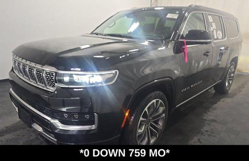 Diamond Black Crystal Pearlcoat 2023 Jeep Grand Wagoneer L Series III