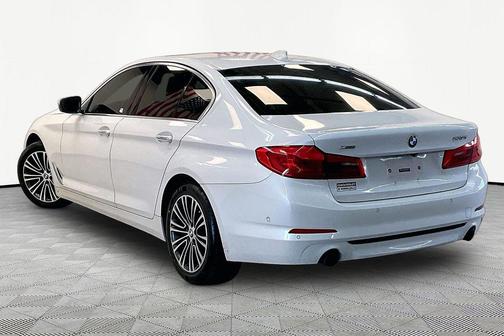 White Metallic 2017 BMW 530 xDrive