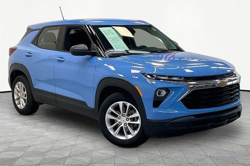 Fountain Blue 2024 Chevrolet Trailblazer LS