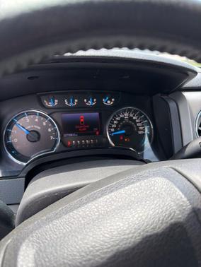 Red 2013 Ford F-150 XLT