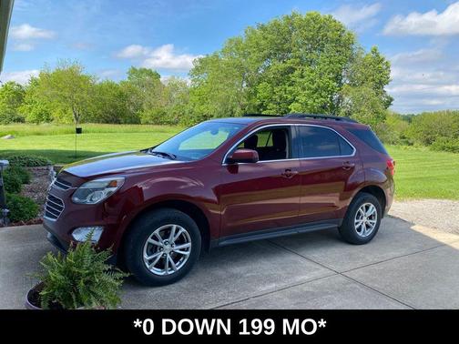 Red Tintcoat 2017 Chevrolet Equinox 1LT